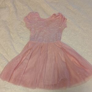 Pink Tulle Dress Dot Smile